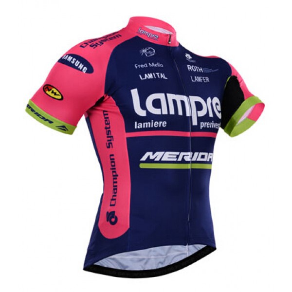 2015 Lampre Merida Fietsshirt Korte Mouwen 2356