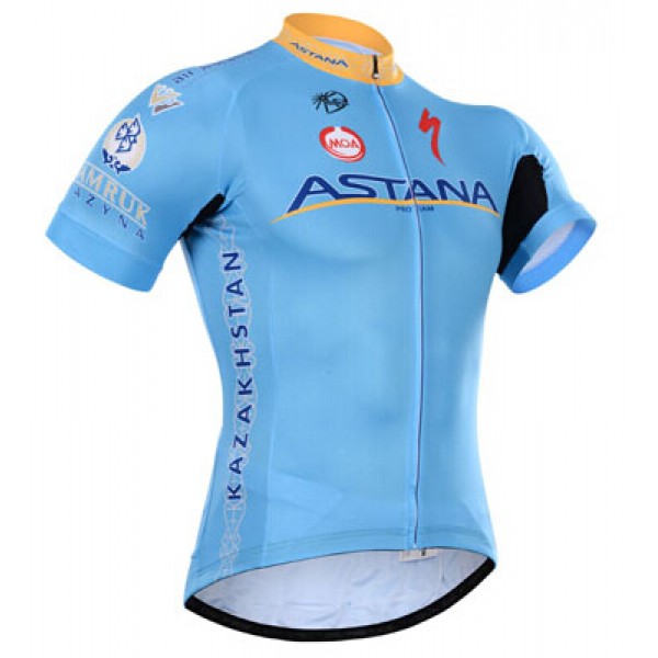 2015 Astana Fietsshirt Korte Mouwen 2128