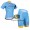 2015 Astana Fietskleding Set Fietsshirt Korte Mouwen+Fietsbroek Korte 2123