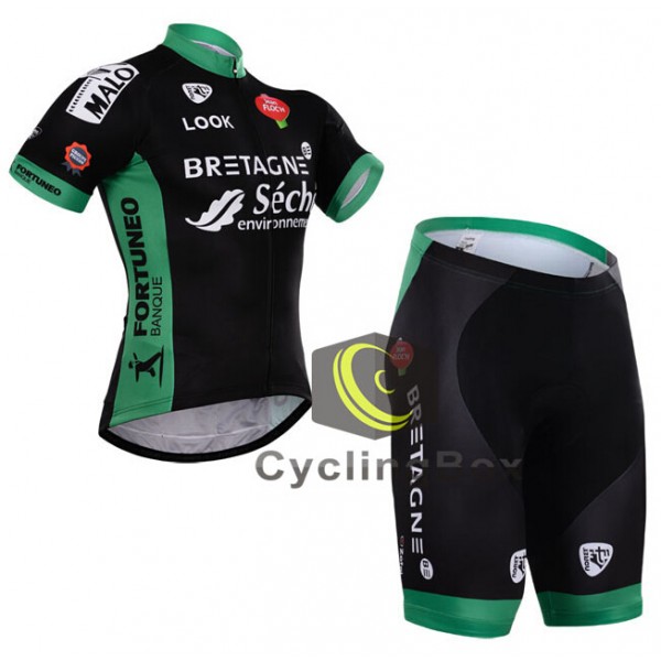 2015 Look Seche Fietskleding Set Fietsshirt Korte Mouwen+Fietsbroek Korte 2364