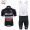 2015 AUDI Castelli Fietskleding Set Fietsshirt Korte Mouwen+Fietsbroek Bib Korte zwart 2313