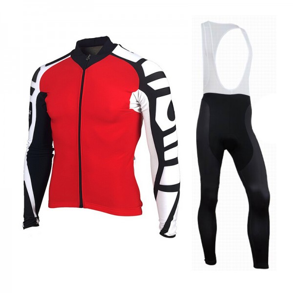 2015 Assos Fietskleding Fietsshirt lange mouw+Lange fietsbroeken Bib 1504