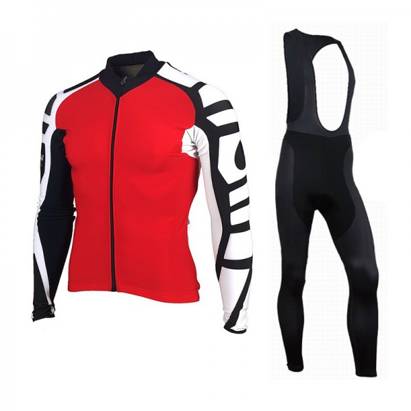 2015 Assos Fietskleding Fietsshirt lange mouw+Lange fietsbroeken Bib 1503