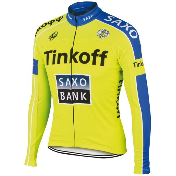 2015 Saxo Bank Tinkoff Fietsshirt lange mouw 1993