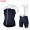 2015 POC Dames Blauw Fietskleding Fietsshirt Korte+Korte Fietsbroeken Bib 3542