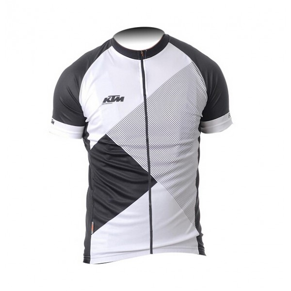 2015 KTM Fietsshirt Korte Mouw zwart wit 2177
