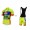 2015 ALE Geel Fietskleding Fietsshirt Korte+Korte Fietsbroeken Bib zwart 2520