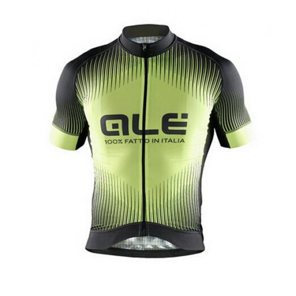 2015 ALE groen zwart Fietsshirt Korte Mouw 2529