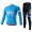 2015 Sky Fietskleding Fietsshirt lange mouw+Lange fietsbroeken 2076