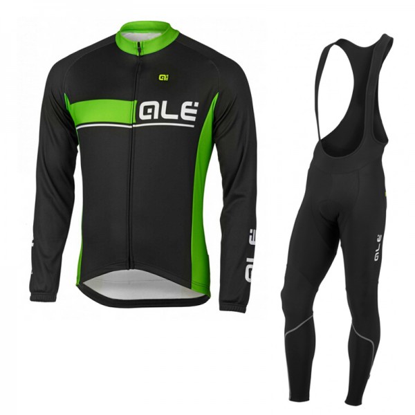 ALE 2016 Fietskleding Fietsshirt lange mouw+Lange fietsbroeken Bib 20160130