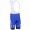 2016 QUICK STEP Pro Korte fietsbroeken Bib Blauw 20160065