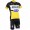 2016 QUICK STEP Pro Fietskleding Fietsshirt Korte+Korte fietsbroeken Geel 20160062