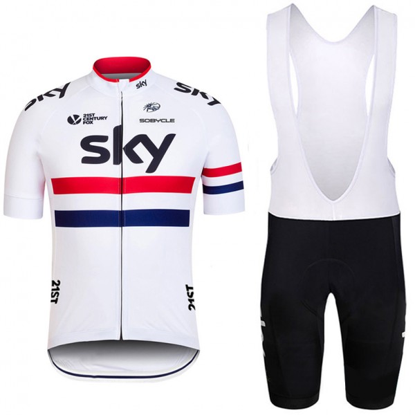 2016 SKY Fietskleding Fietsshirt Korte+Korte fietsbroeken Bib 01 20160084