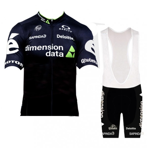 2016 Dimension Data Fietskleding Fietsshirt Korte+Korte fietsbroeken Bib 03 20160022