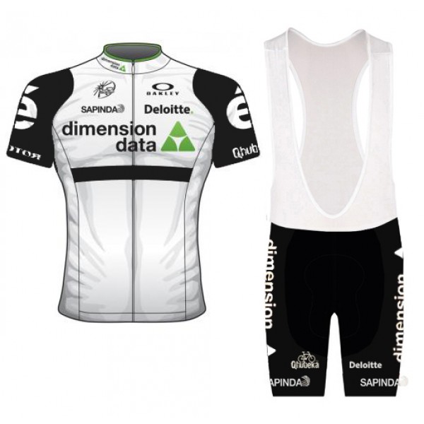 2016 Dimension Data Fietskleding Fietsshirt Korte+Korte fietsbroeken Bib 20160020