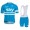 2016 SKY Blue Fietskleding Fietsshirt Korte+Korte fietsbroeken Bib 20160079