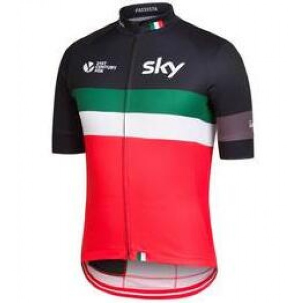 2016 SKY Italy Fietsshirt Korte Mouw 2016036015