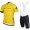 2016 Strava geel Fietskleding Fietsshirt Korte+Korte Fietsbroeken Bib 2016036678