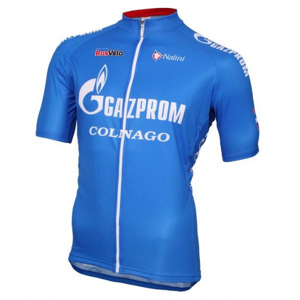 2016 Nalini Gazprom-Rusvelo Colnago Fietsshirt Korte Mouw 2016036541