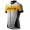 2016 Skins Promo Fietsshirt Korte Mouw zwart wit geel 2016036657