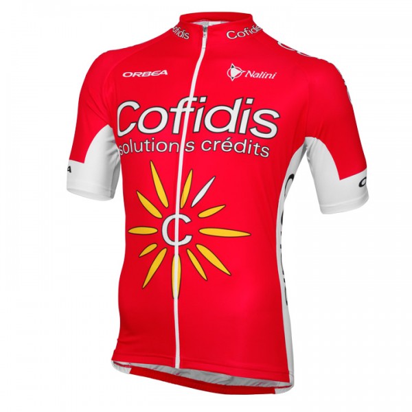 COFIDIS 2016 Fietsshirt Korte Mouw 2016036089