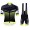 2016 Santini Interactive 30 zwart groen Fietskleding Fietsshirt Korte+Korte Fietsbroeken Bib 2016036619
