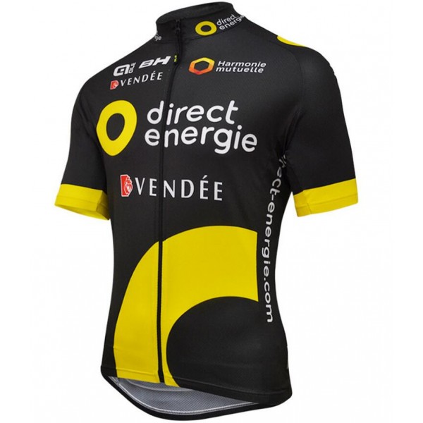 2016 Direct Energie Fietsshirt Korte Mouw 2016036731