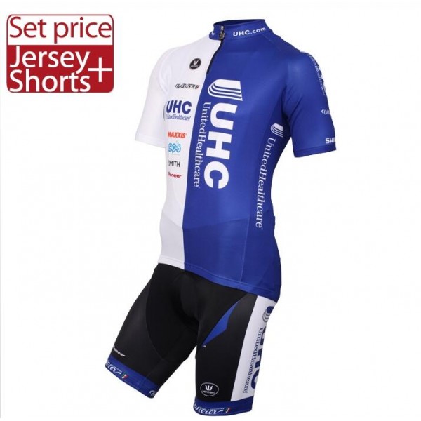 2016 UHC UNITEDHEALTHCARE Fietskleding Fietsshirt Korte+Korte fietsbroeken 2016036755