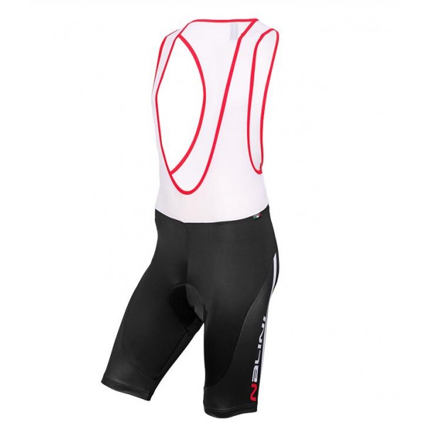 NALINI PRO Logo Summer Korte fietsbroeken Bib wit 20160972