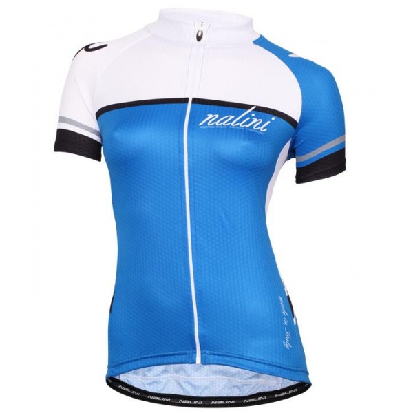 NALINI PRO Dames Cycle Fietsshirt Korte Mouw blauw 20161000