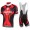 Bianchi Milano Ocreza Fietskleding Fietsshirt Korte+Korte Fietsbroeken Bib zwart rood 20160897
