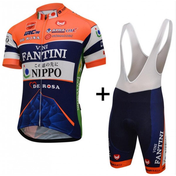 2016 Fantini Nippo Team Fietskleding Fietsshirt Korte+Korte Fietsbroeken Bib 20160944