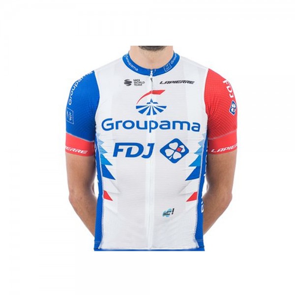 Groupama Fdj 2021 Fietskleding Fietsshirt Korte Mouw 2021163