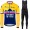 Jumbo Visma SLovenia Pro Team 2021 Fietskleding Fietsshirt Lange Mouw+Lange Fietsbroek Bib 20210379