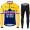 Jumbo Visma SLovenia Pro Team 2021 Fietskleding Fietsshirt Lange Mouw+Lange Fietsbroek Bib 20210380