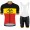 belgium Pro 2021 Team Wielerkleding Wielershirt Korte Mouw+Fietsbroeken Korte 20210422