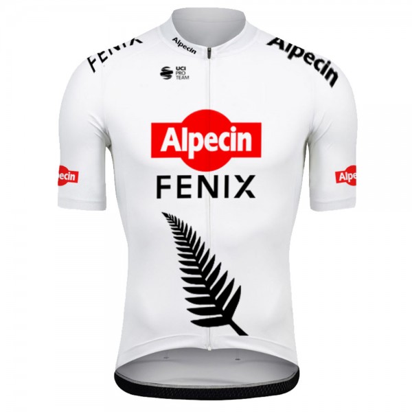 Alpecin Fenix New zealand Pro Team 2021 Wielershirt Korte Mouw 20210520