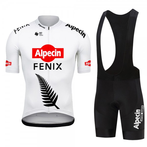 Alpecin Fenix New zealand Pro Team 2021 Fietskleding Fietsshirt Korte Mouw+Korte Fietsbroeken Bib 20210524