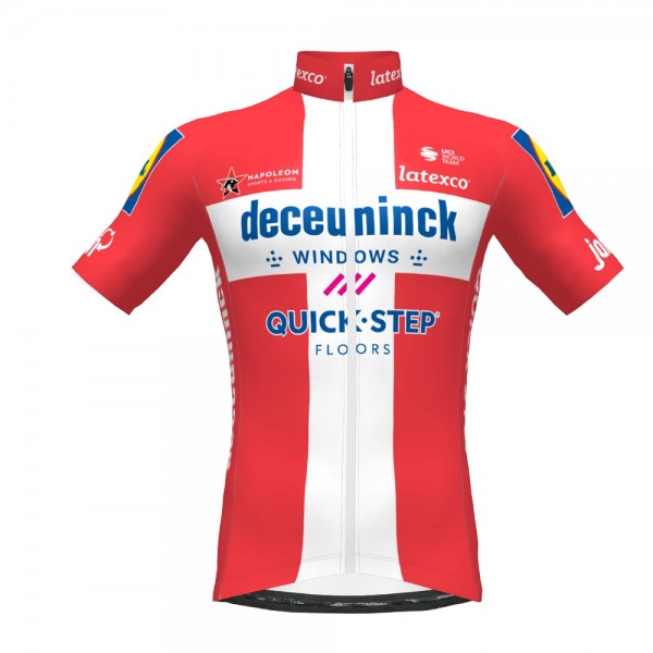 CHAMPION DANMARK Pro Team 2021 Wielershirt Korte Mouw 20210548