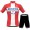 CHAMPION DANMARK Pro Team 2021 Fietskleding Fietsshirt Korte Mouw+Korte Fietsbroeken Bib 20210552