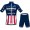 CHAMPION USA Pro Team 2021 Fietskleding Fietsshirt Korte Mouw+Korte Fietsbroeken Bib 20210567