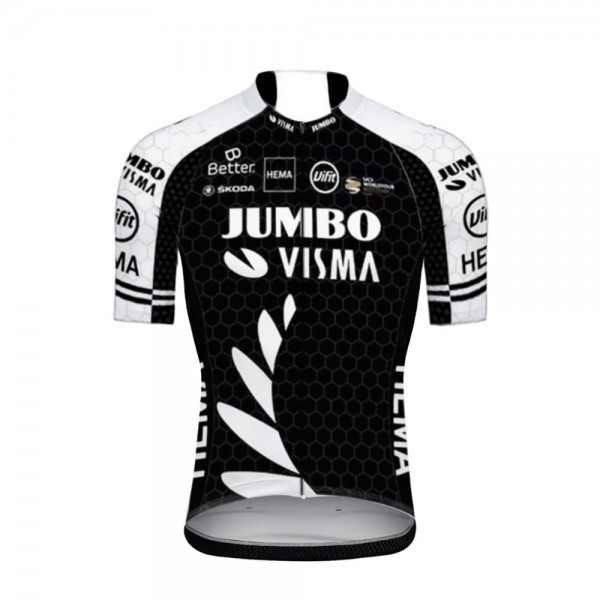 Jumbo Visma New Zealand Pro Team 2021 Wielershirt Korte Mouw 20210593