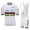 White Champion Quick Step Pro Team 2021 Fietskleding Fietsshirt Korte Mouw+Korte Fietsbroeken Bib 20210614