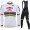 Winter 2021 Alpecin Fenix World Champion wit Fietskleding Fietsshirt Lange Mouw+Lange Fietsbroek Bib 93