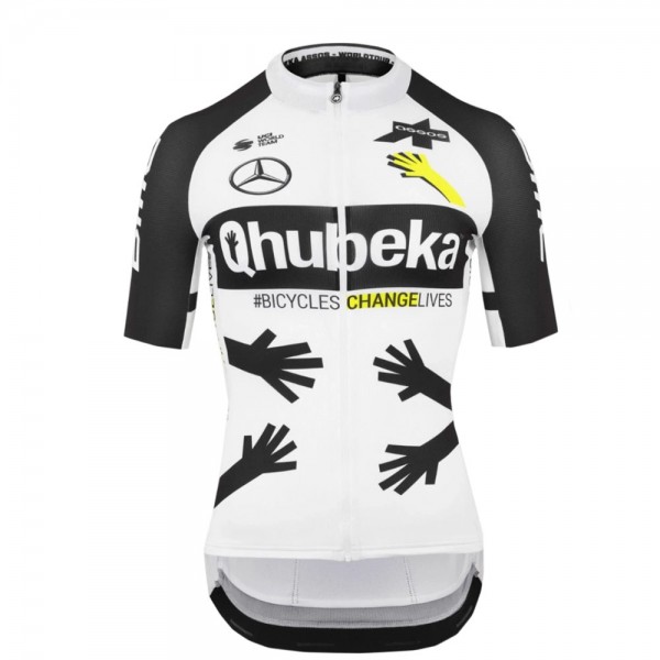 Qhubeka 2021 Team Wielerkleding Fietsshirt Korte Mouw 2021052915