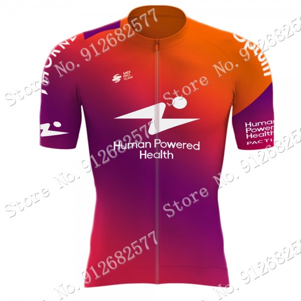 Team HPH Human Powered Health 2022 Wielerkleding Fietsshirt Korte Mouw 202202225