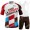 Team ag2r 2022 Fietskleding Fietsshirt Korte Mouw+Korte Fietsbroeken Bib 202201110