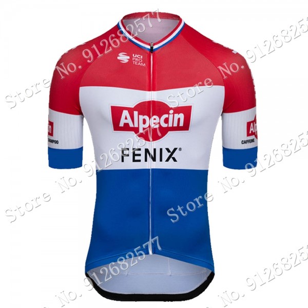 Team 2022 alpecin fenix Fietskleding Fietsshirt Korte Mouw Netherland 202201126