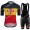 Team 2022 Belgium alpecin fenix Fietskleding Fietsshirt Korte Mouw+Korte Fietsbroeken Bib 202201118