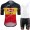 Team 2022 Belgium alpecin fenix Fietskleding Fietsshirt Korte Mouw+Korte Fietsbroeken Bib 202201119